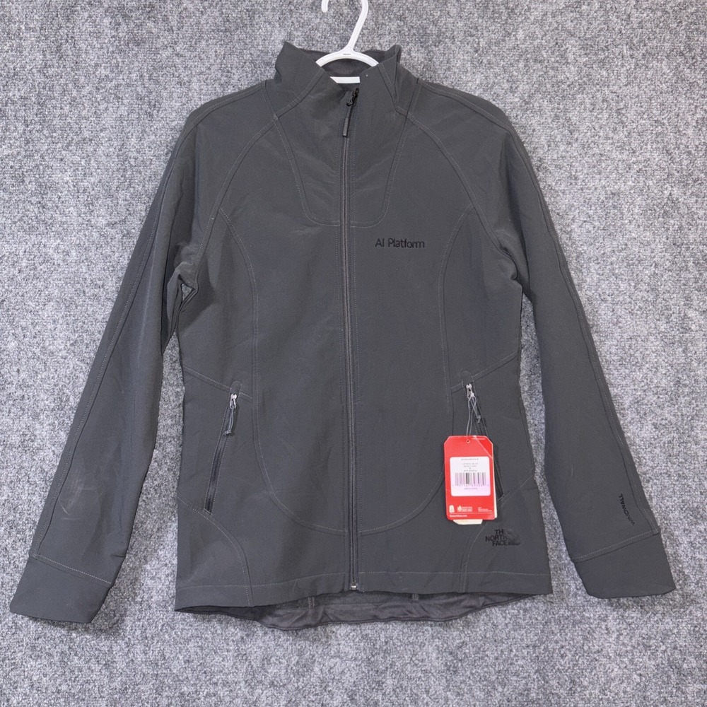 WOMENS The North Face NWT Stretch WindWall Asphalt GreyJacket MEDIUM Microsoft